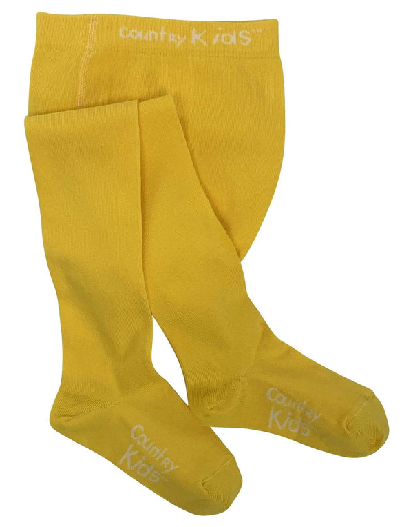 Country Kids - Luxury cotton tights - Marigold
