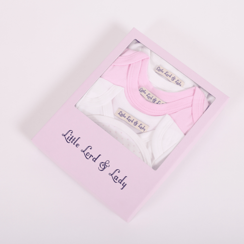 Gift Boxed Baby Vests - Made in the UK