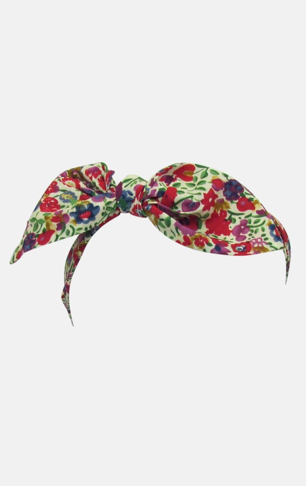 Betsy: Floral print headband