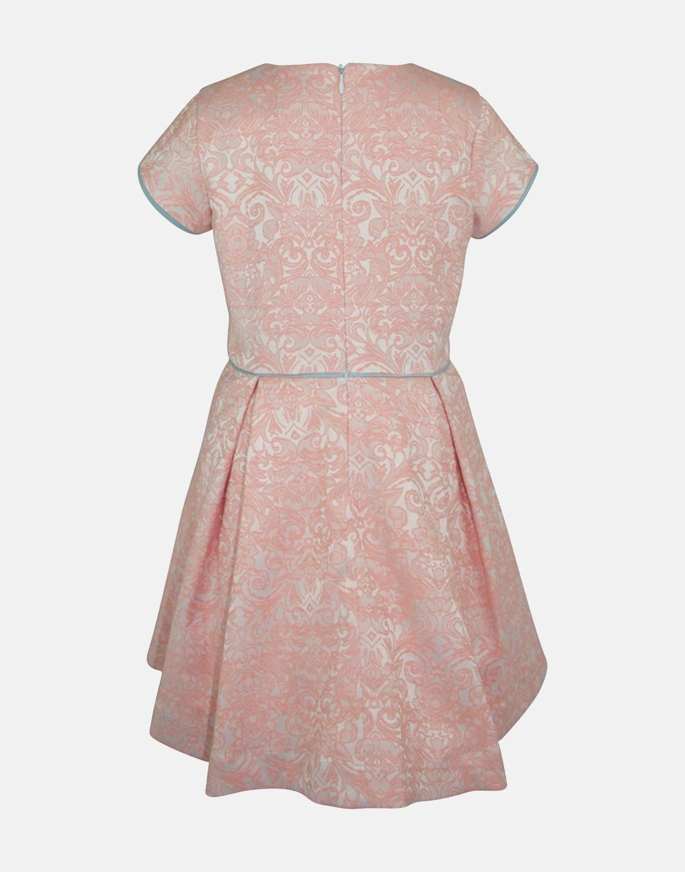はる Classic Floral Jacquard Dress little-lady-florence-blossom-