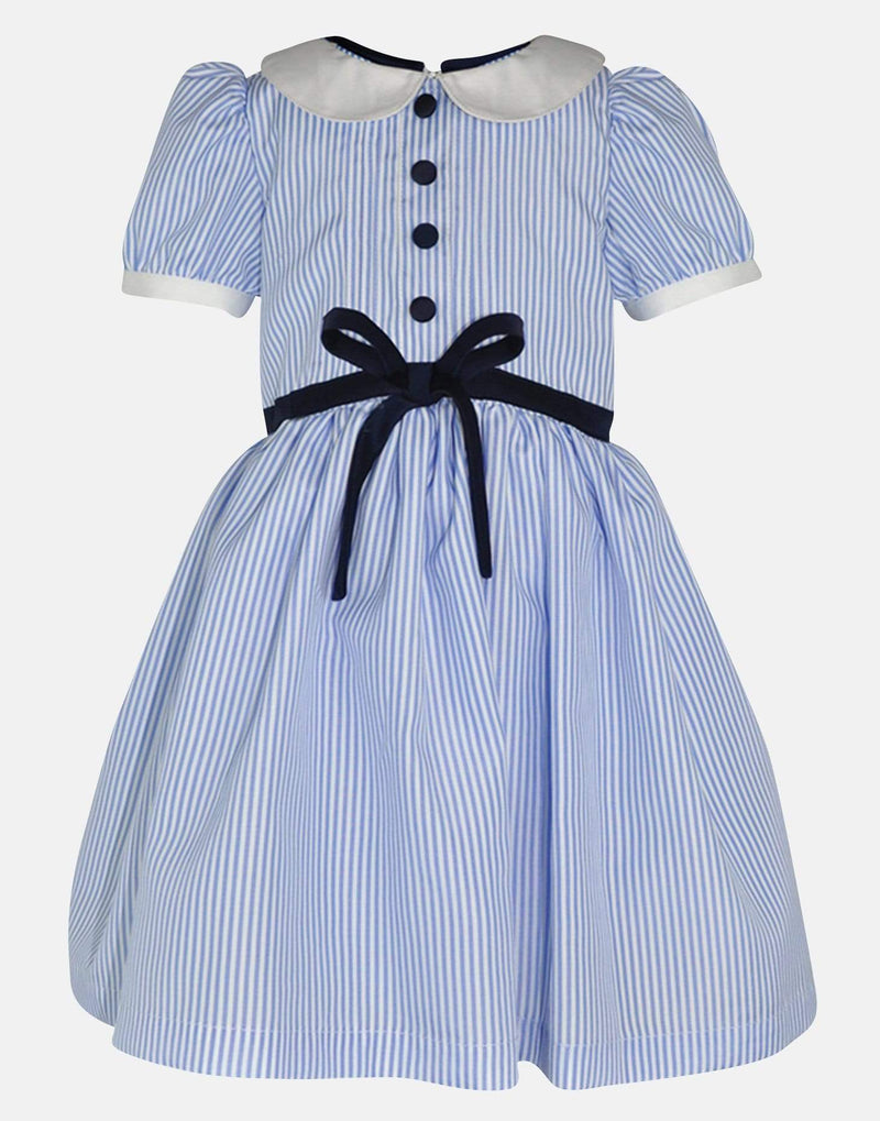 Lucinda: Ticking stripe dress Little Lord & Lady Lucinda: Ticking stripe dress Little Lord & Lady