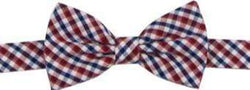 Austin : Red check bow tie