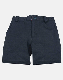 boys cotton shorts navy spot smart vintage unique toddler dapper pocket