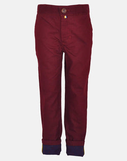 boys trousers burgundy pockets navy turn ups spotted spot spotty unique smart traditional vintage toddler 