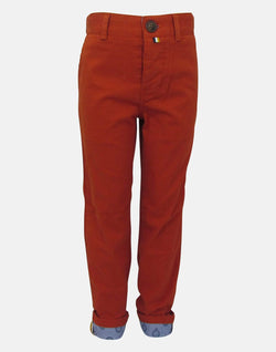 boys trousers orange twill pockets unique pocketwatch pocket watch turn ups pale blue smart vintage traditional