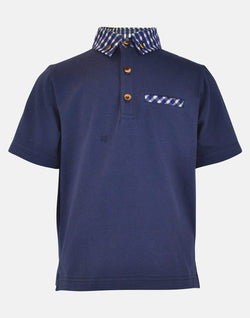 Morris : Navy polo