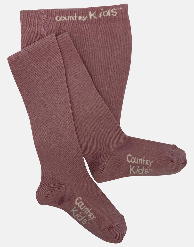 Country Kids - Luxury cotton tights - Antique Rose