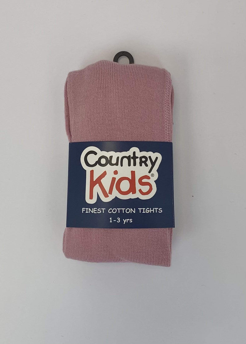 Country Kids - Luxury cotton tights - Antique Rose