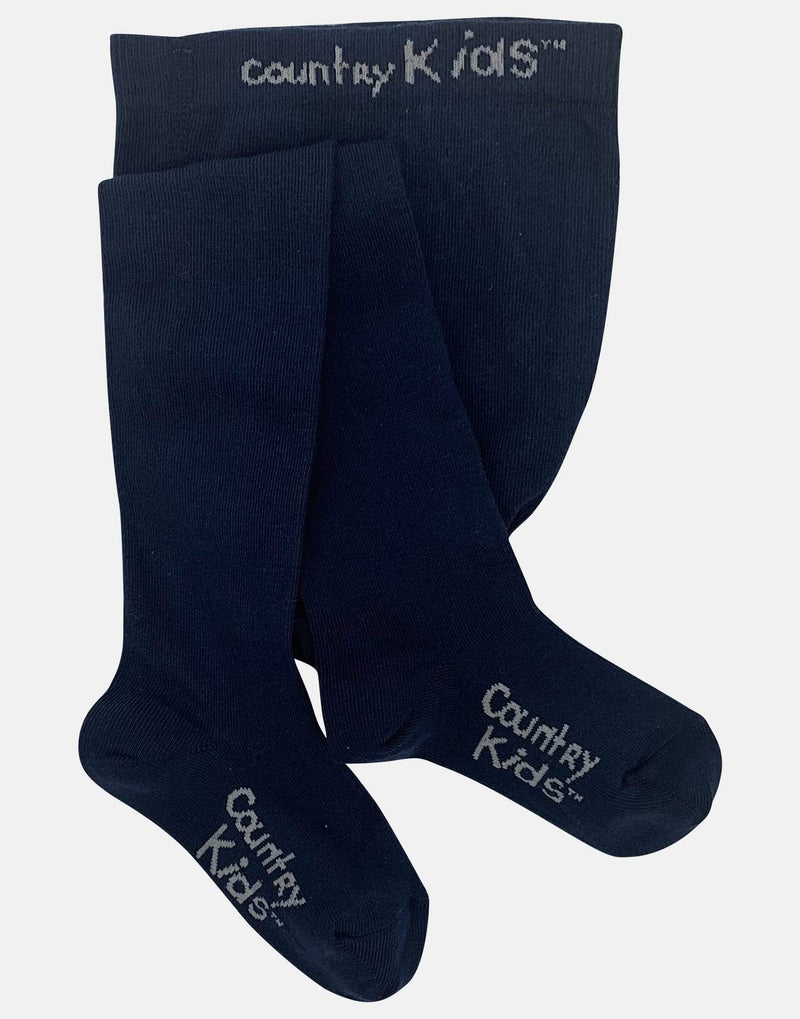 Country Kids - Luxury cotton tights - Navy