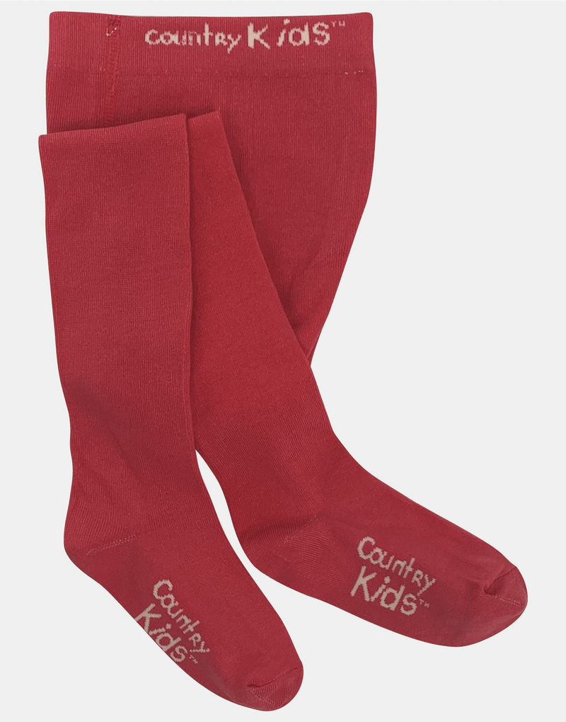 Country Kids - Luxury cotton tights - Pop pink